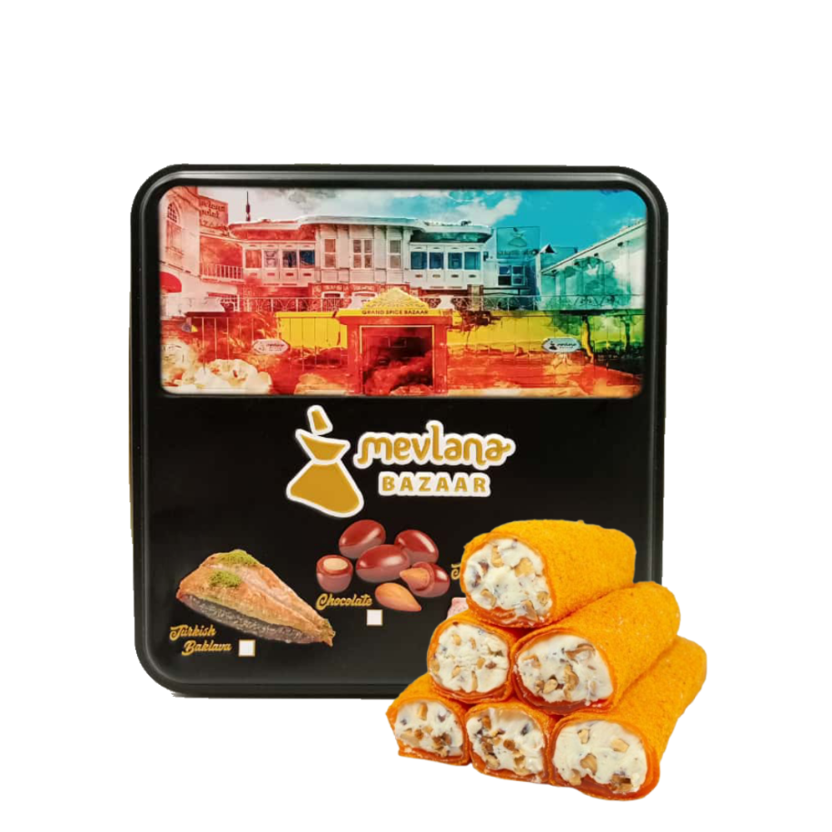 Portakallı Velvet Sarma Lokum 1000 GR 