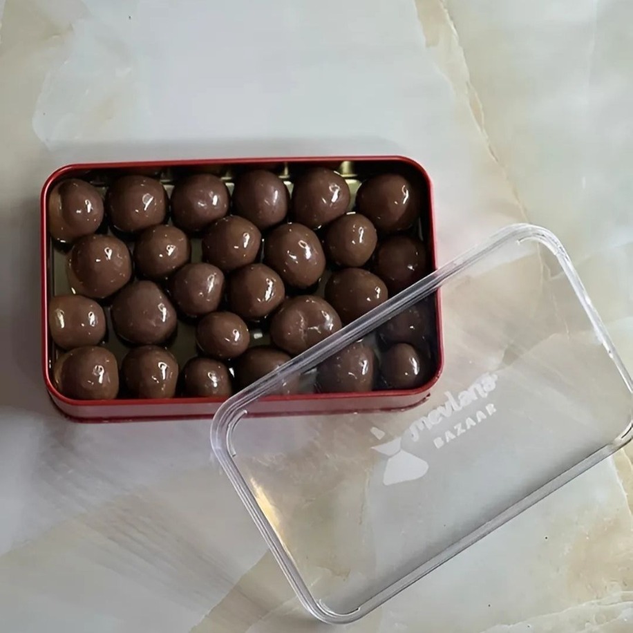 Sütlü Çikolata Aromalı Çilek Draje 500 GR 