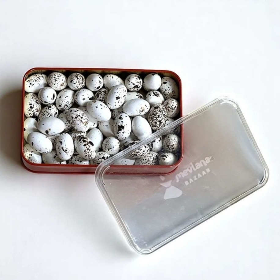 Beyaz Bıldırcın Çikolata Draje 500 GR 