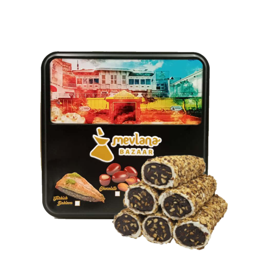 Pirinc Bademli Çikolatalı Sarma Lokum 1000 GR 