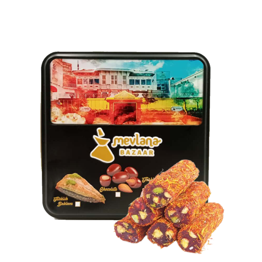 Safran Narlı Fıstıklı Parmak Lokum 1000 GR 