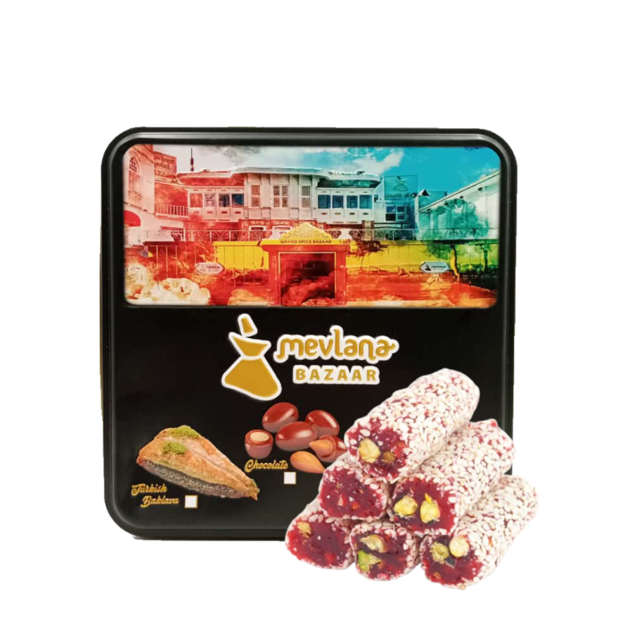 Susam Narlı Fıstıklı Parmak Lokum 1000 GR 