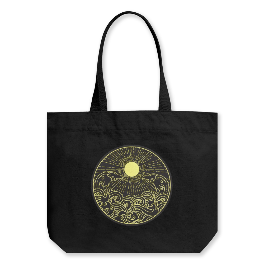 Dark Sun Büyük Kanvas Çanta
