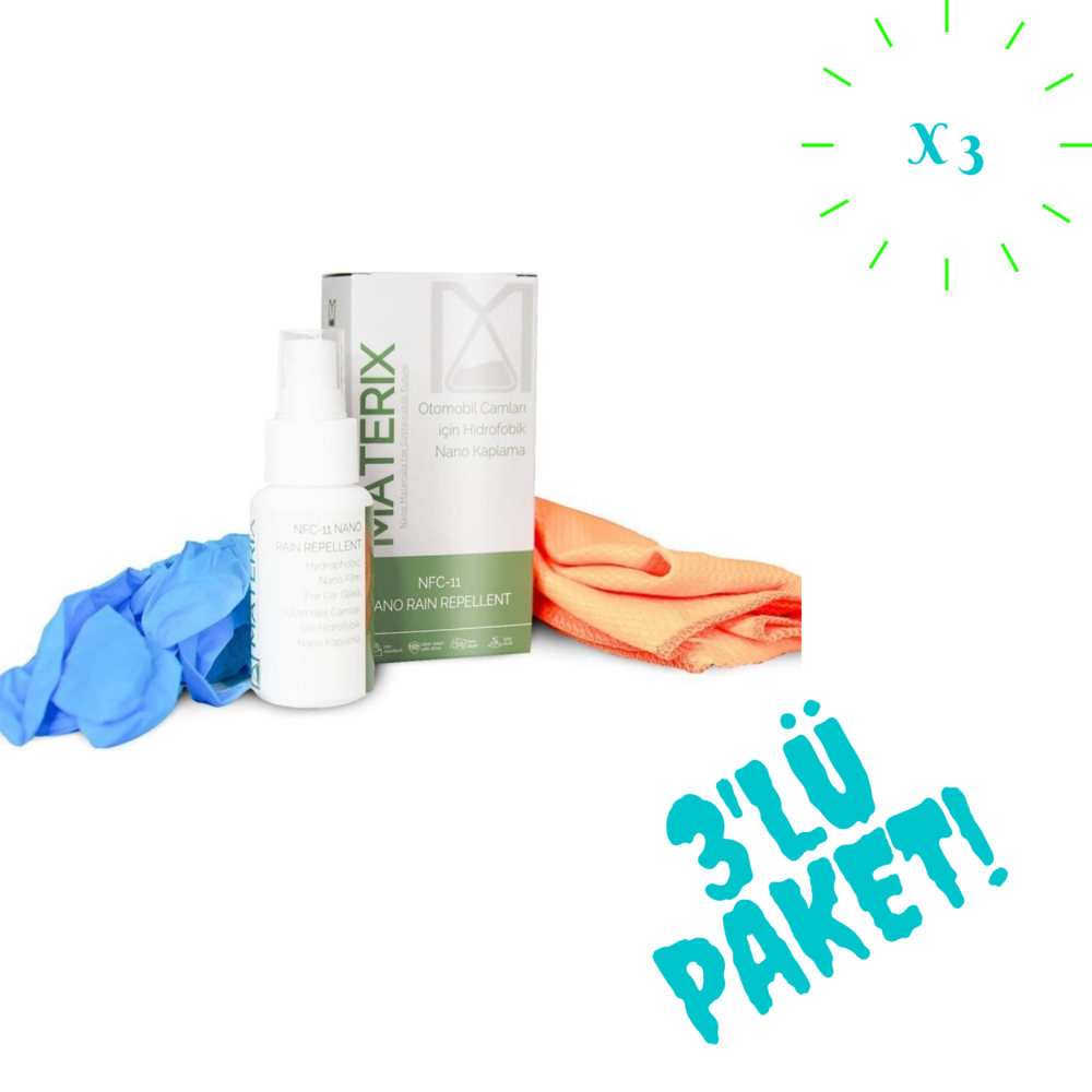MATERIX 1 YIL-20 BİN KM.ETK.YAĞMUR KAYDIRICI 3'LÜ PAKET