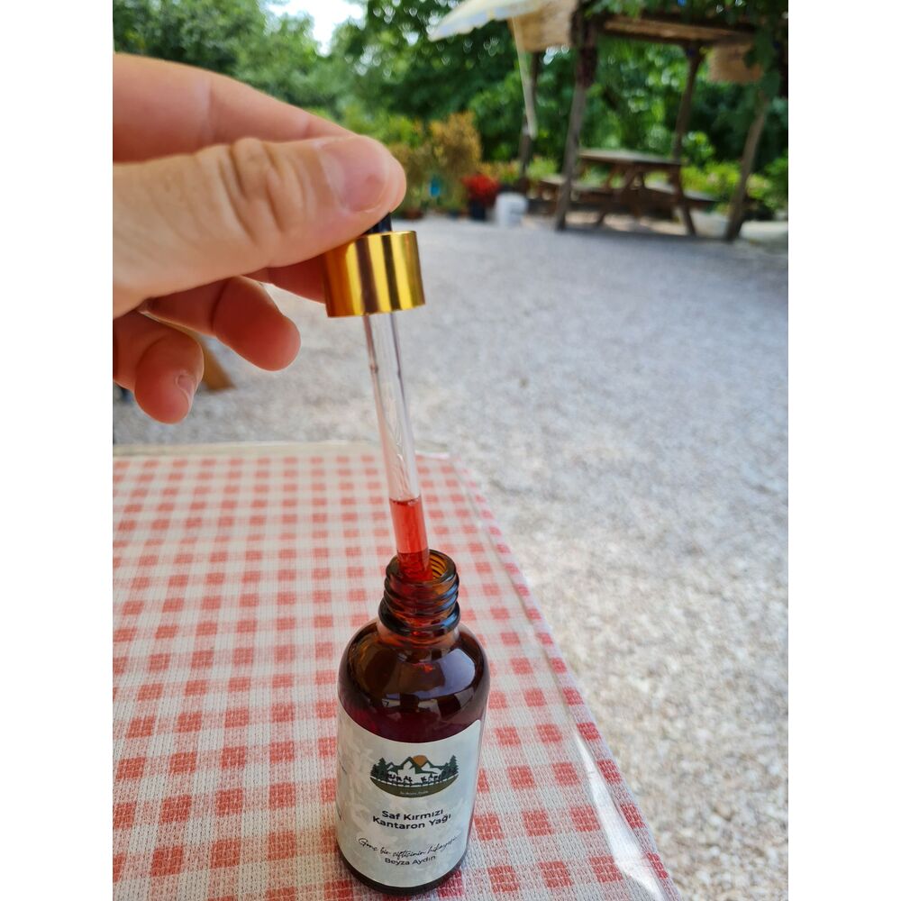 Kantaron Yağı (50 ml) Damlalıklı Şişe 