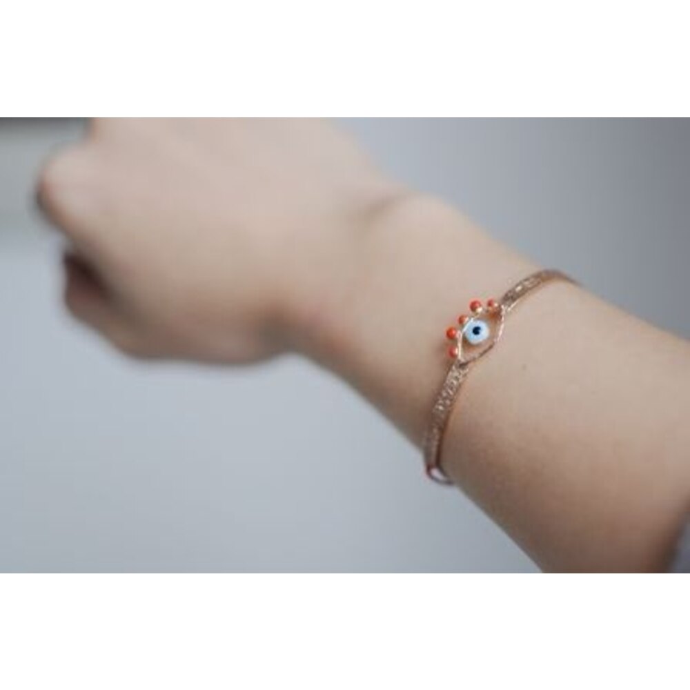 evil eye bileklik (kırmızı)