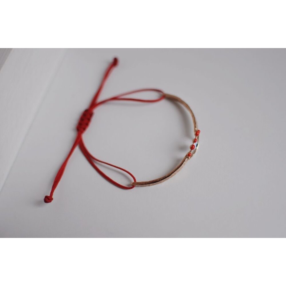 evil eye bileklik (kırmızı)