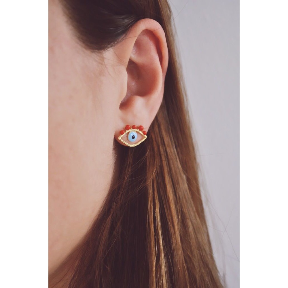 evil eye küpe büyük