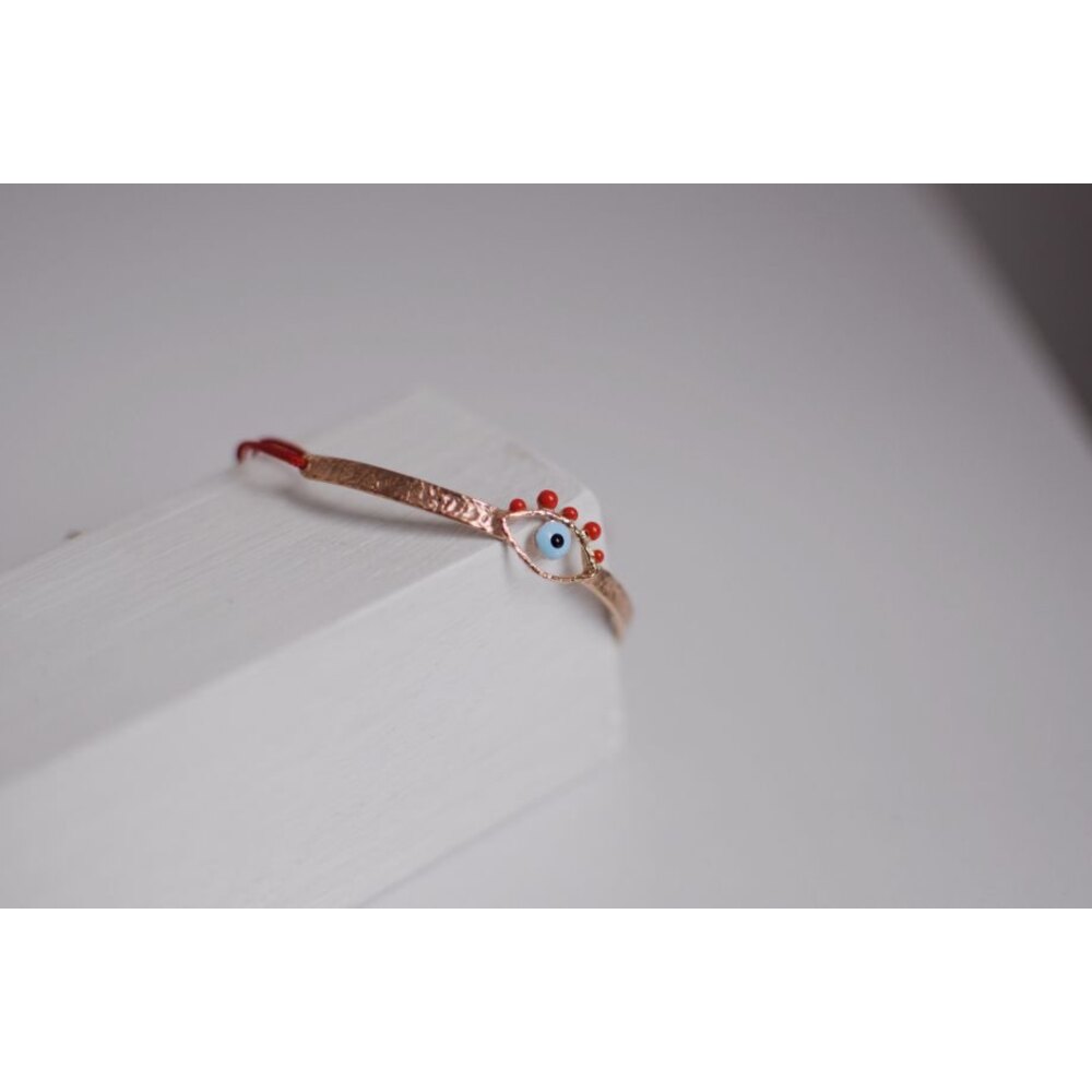 evil eye bileklik (kırmızı)
