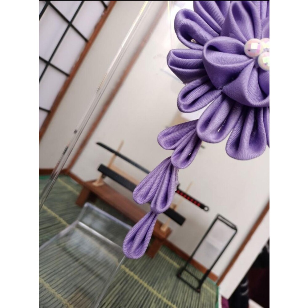 Mor Kanzashi Pin