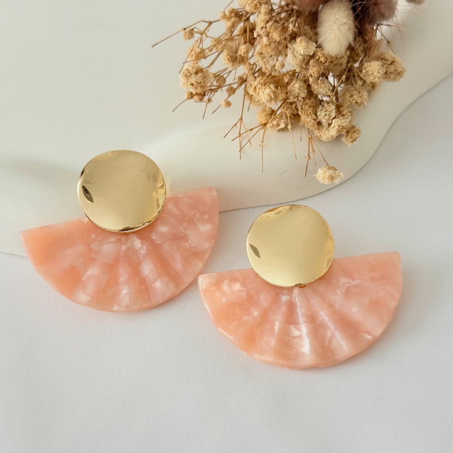 Pembe sedefli yarım ay | Nirvana Accessoryy