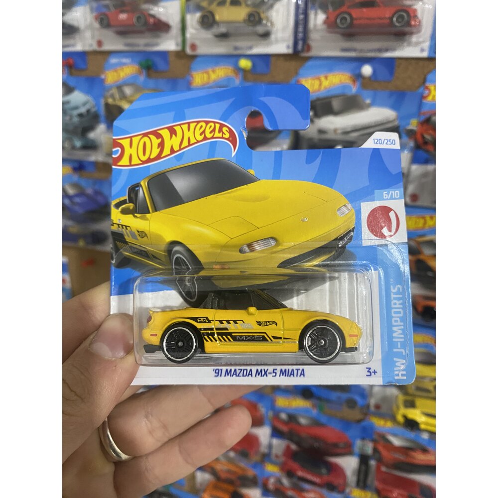 Hotwheels 91 MAZDA MX-5 MIATA hot wheels Resimli Kişiye Özel