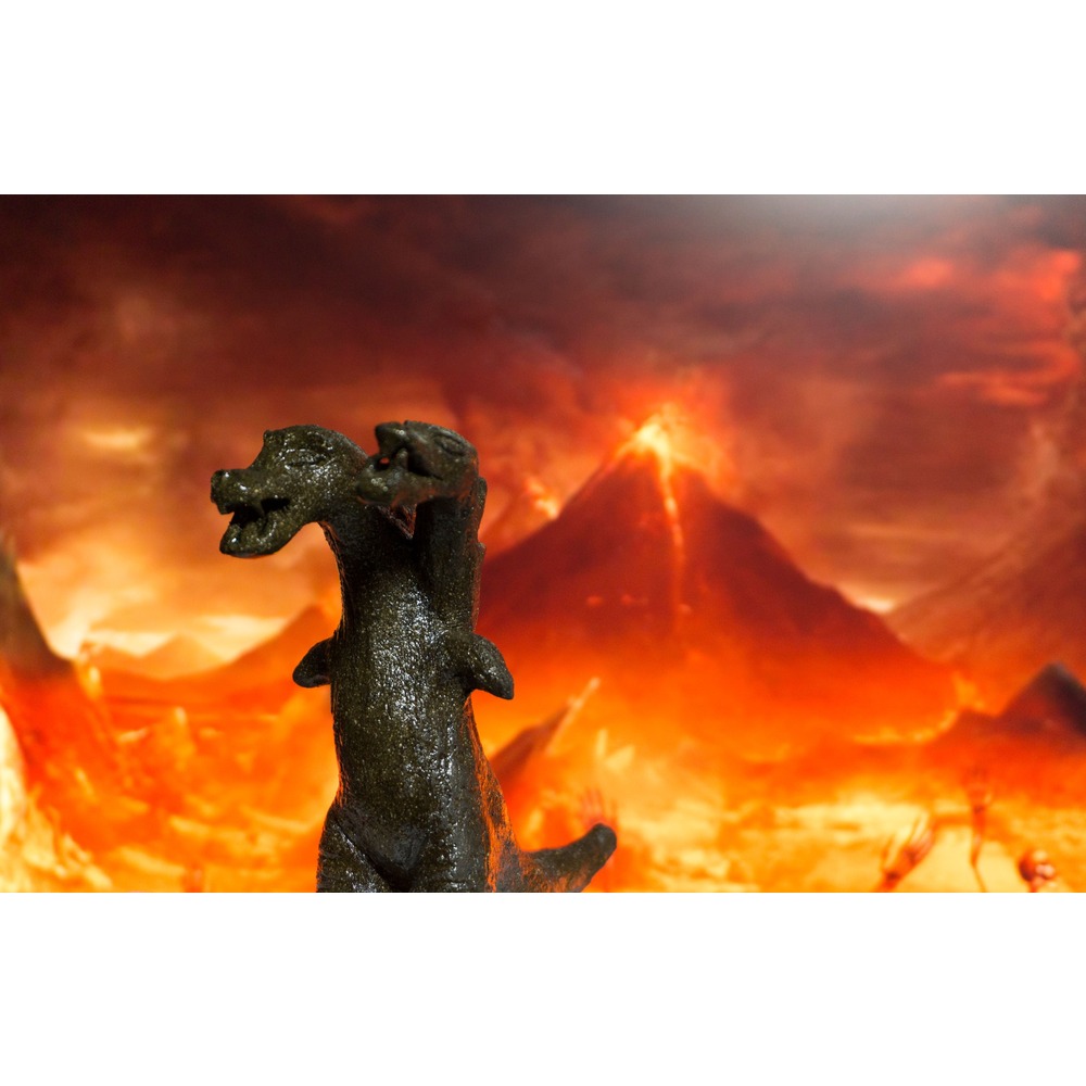 Çift Başlı Dragon Figür