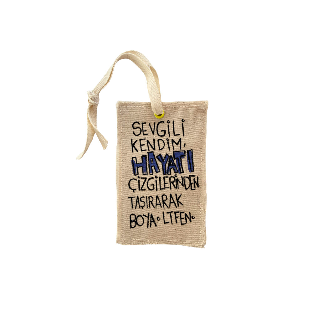 Hayatı çizgilerinden taşırarak boya Charm