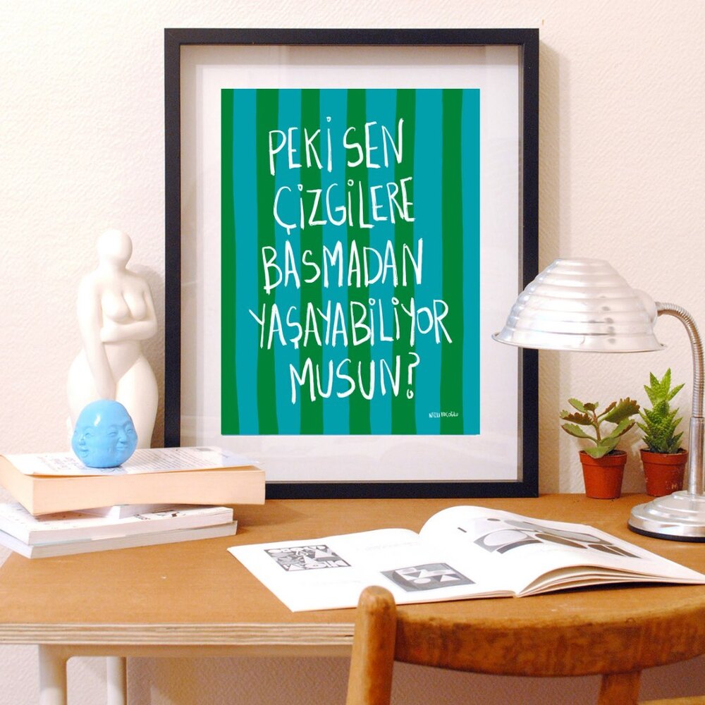 Çizgilere basmadan