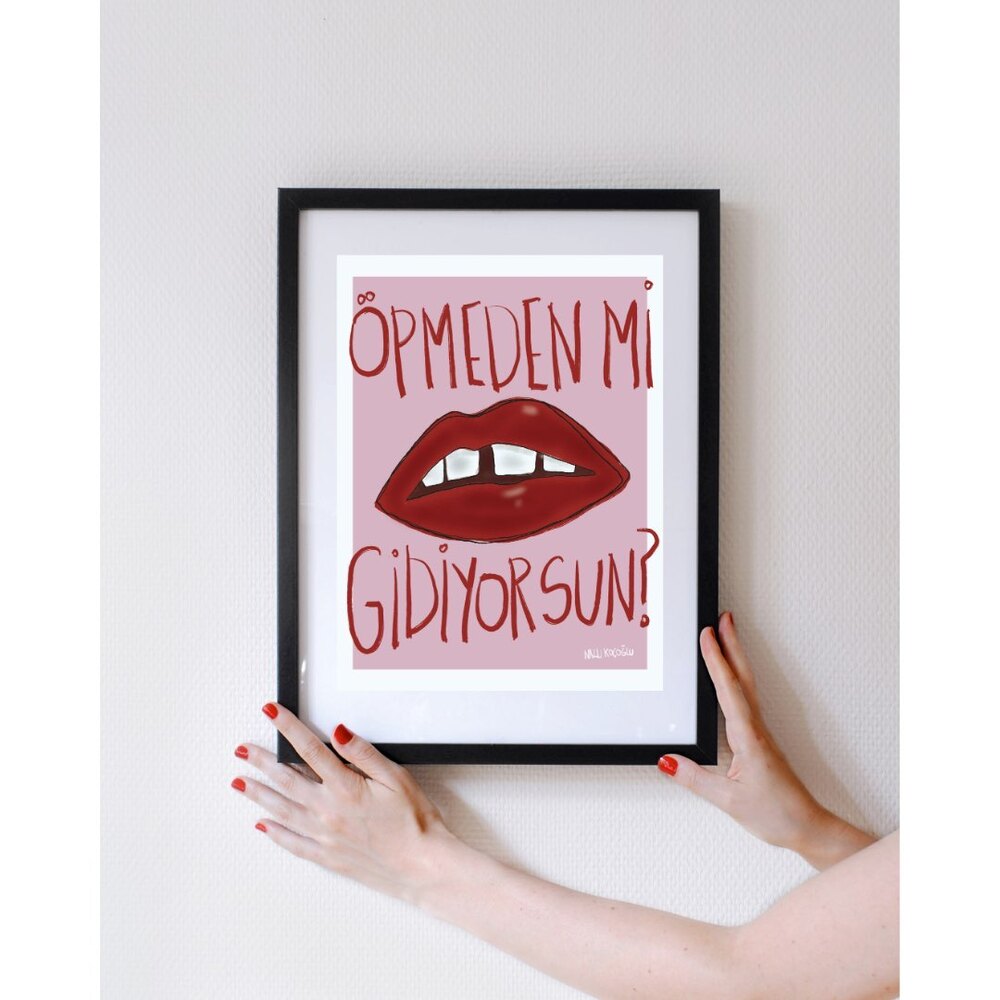 Öpmeden mi gidiyorsun?