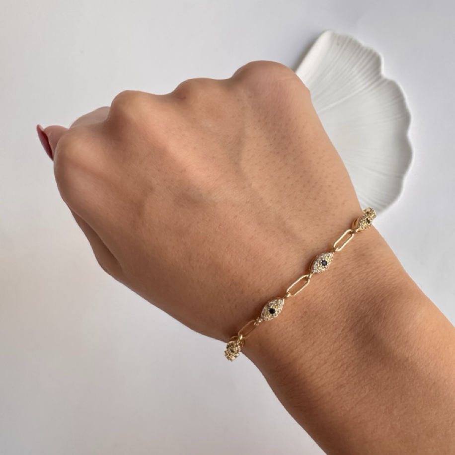Sau Eye Bileklik | CM Jewelry