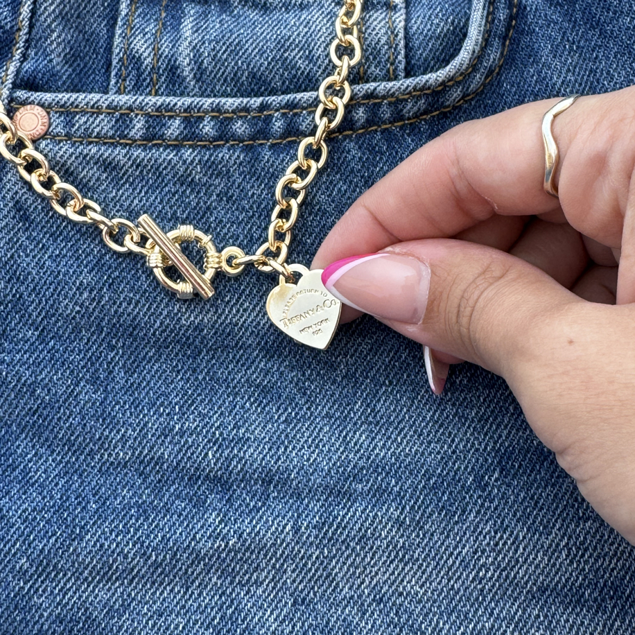 T.co Charm Choker Kolye