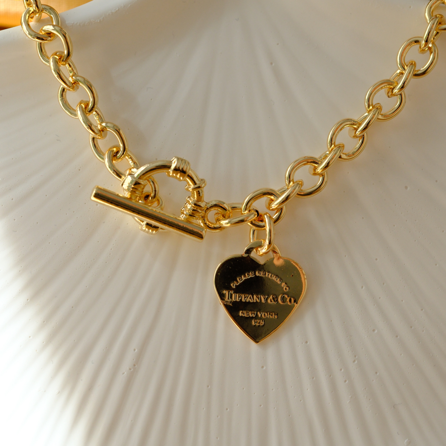 T.co Charm Choker Kolye