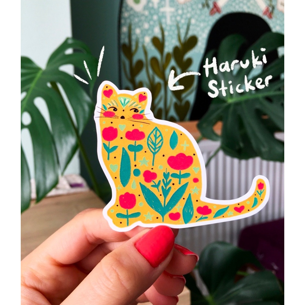 Haruki Sticker