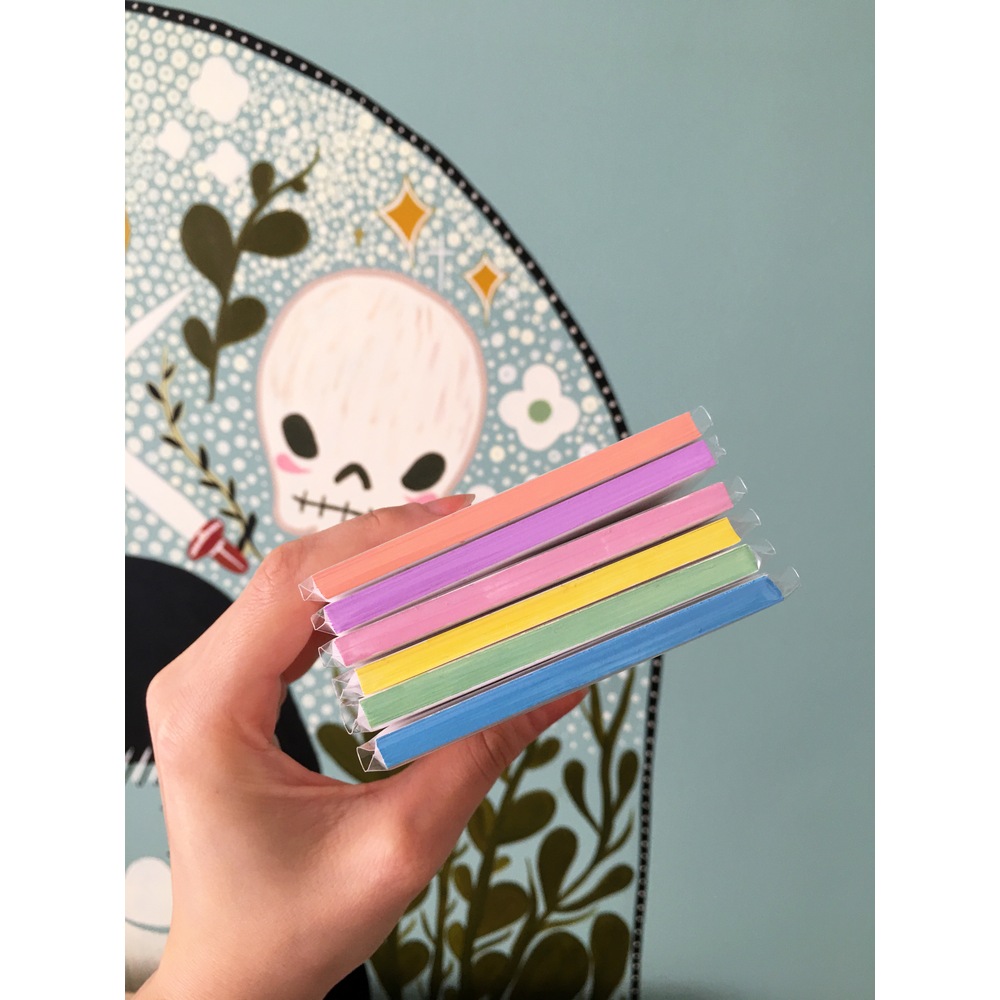 Renkli Mini Notepad Defter