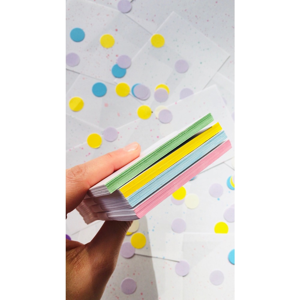 Renkli Mini Notepad Defter
