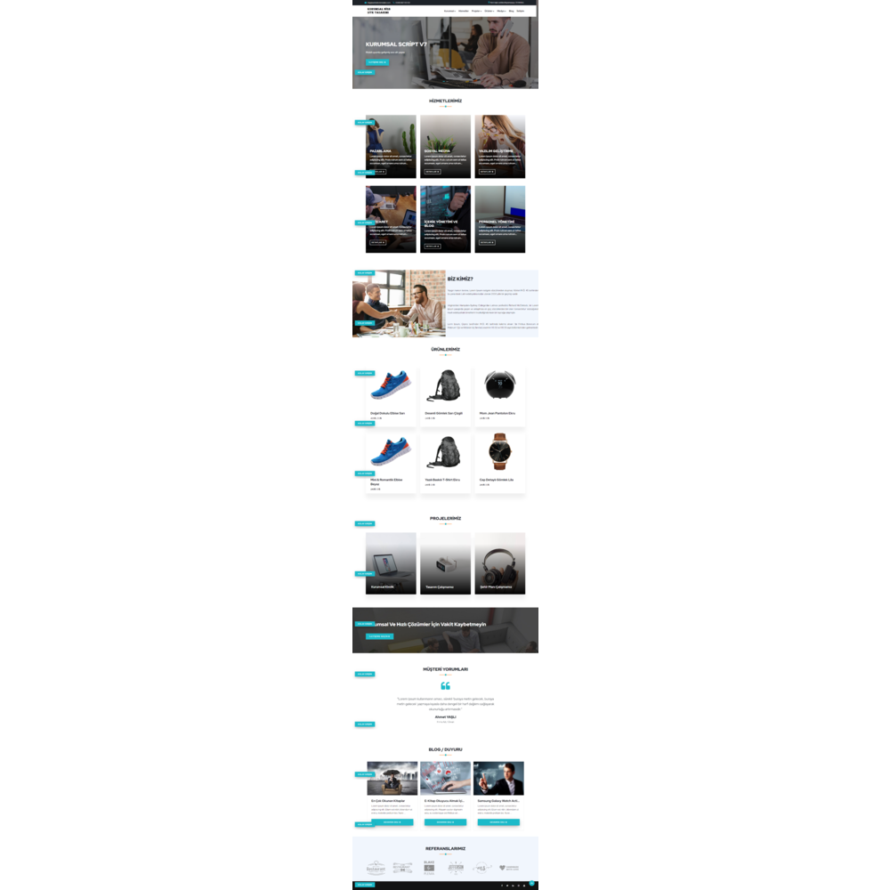 Kurumsal Web Tasarım Paketi PMK1 