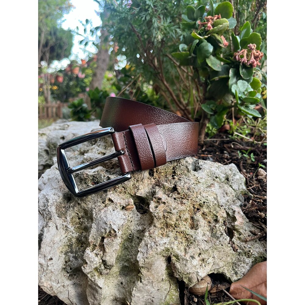 Hakiki Deri Taba 4cm Kemer