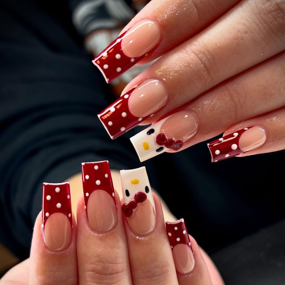 Jel Protez Takma Tırnak press-on nail tasarımı