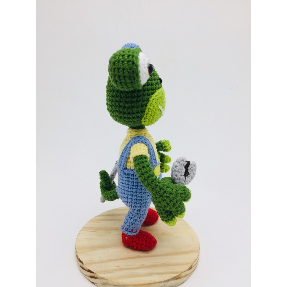 Gecko Mini Amigurumi Oyuncak