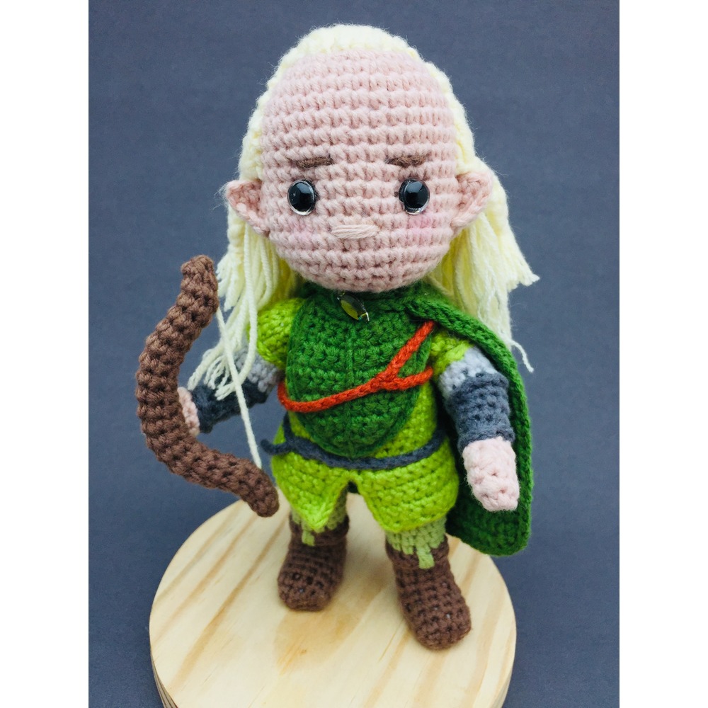 Legolas Mini Amigurumi Dekor - Yüzüklerin Efendisi Mini Seri