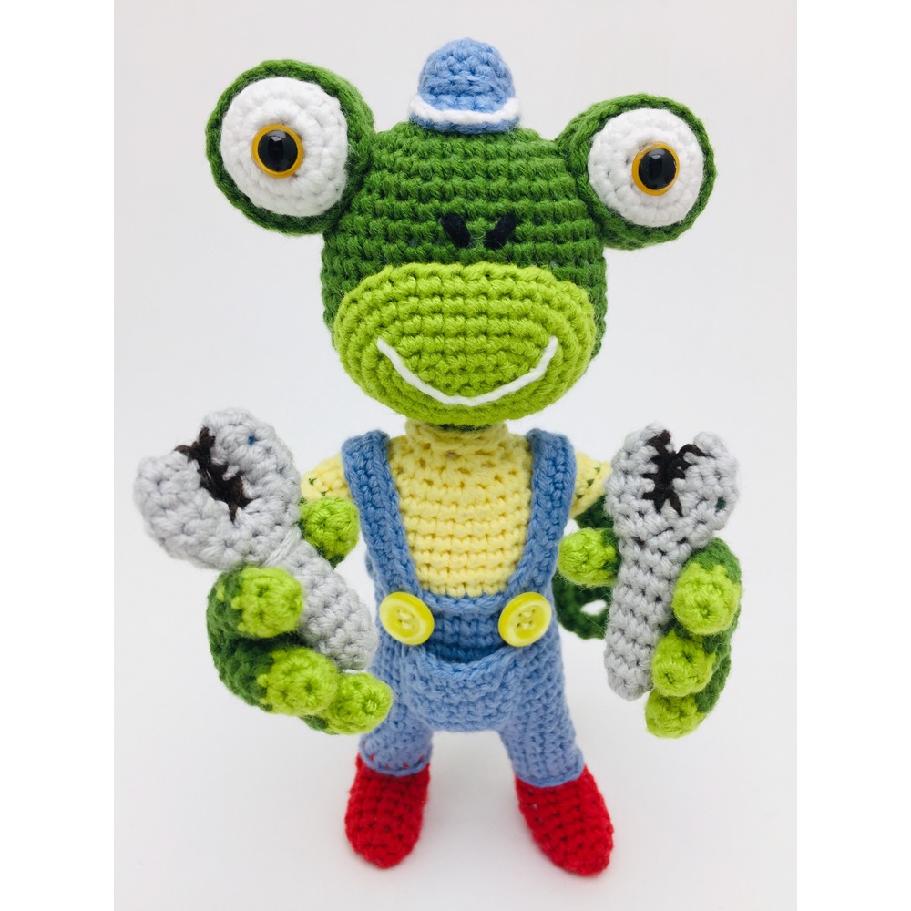 Gecko Mini Amigurumi Oyuncak