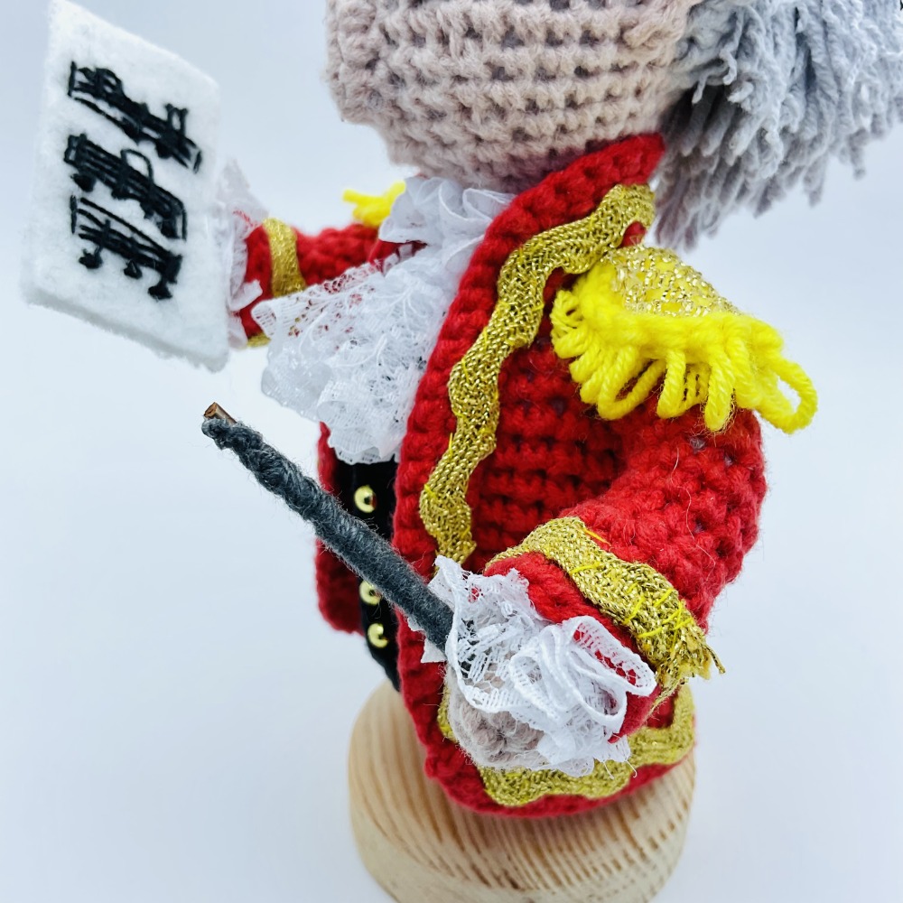 Wolfgang Amadeus Mozart Örgü Büst