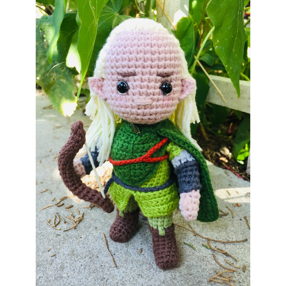 Legolas Mini Amigurumi Dekor - Yüzüklerin Efendisi Mini Seri
