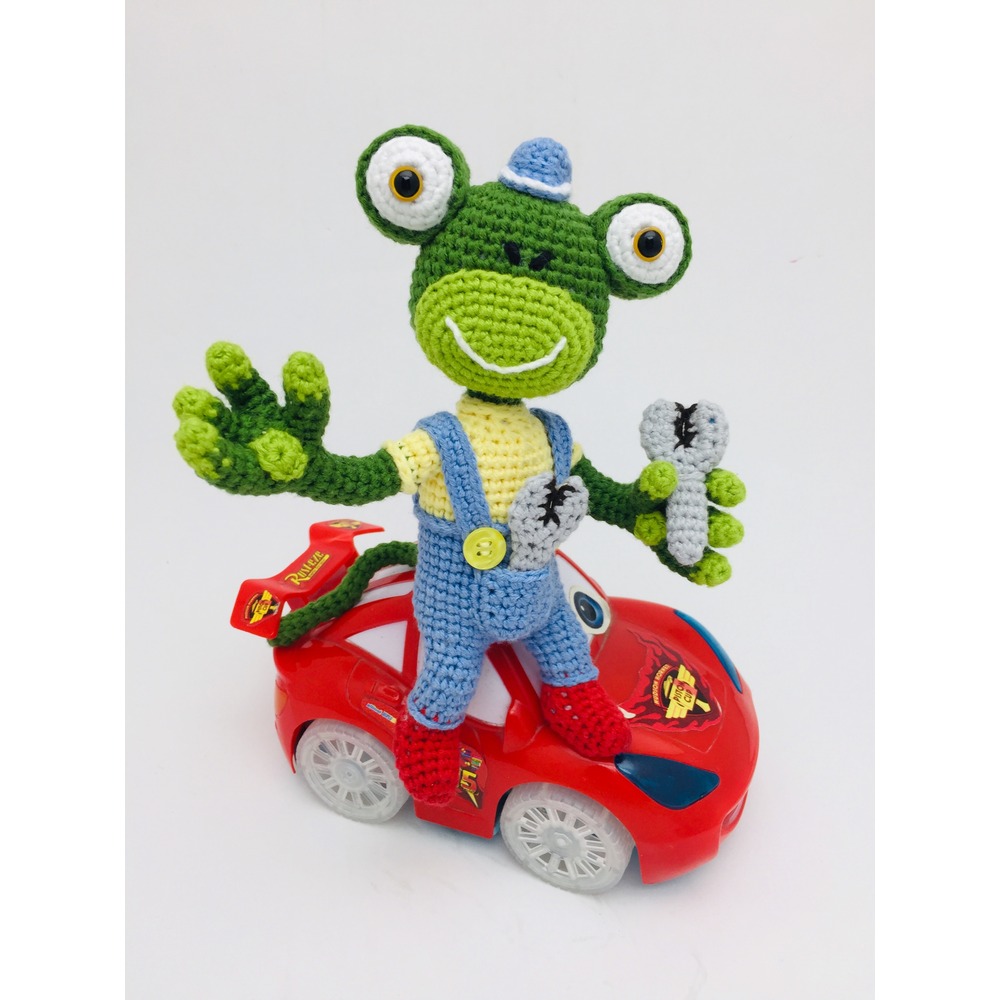 Gecko Mini Amigurumi Oyuncak