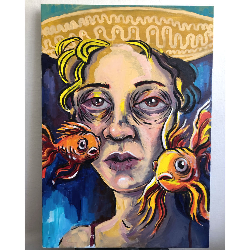 Fishwoman. Not Mermaid.