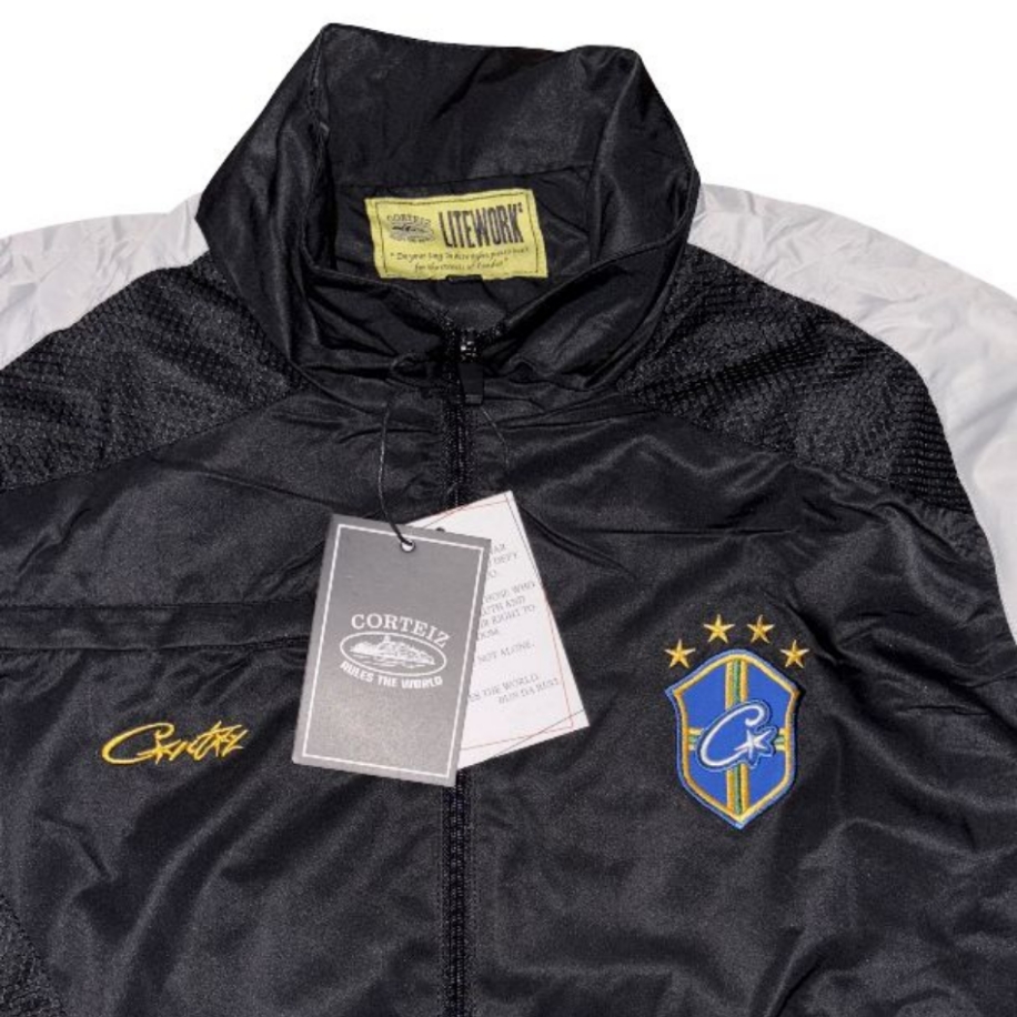 CORTEIZ OLYMPIC SHUKU BRASIL TOPS-BLACK CORTEIZ OLYMPIC SHUKU