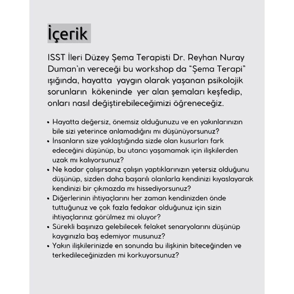 Psikolojik Sorunların Kökenindeki Şemaları Nasıl Keşfedebilir ve Değiştirebiliriz?