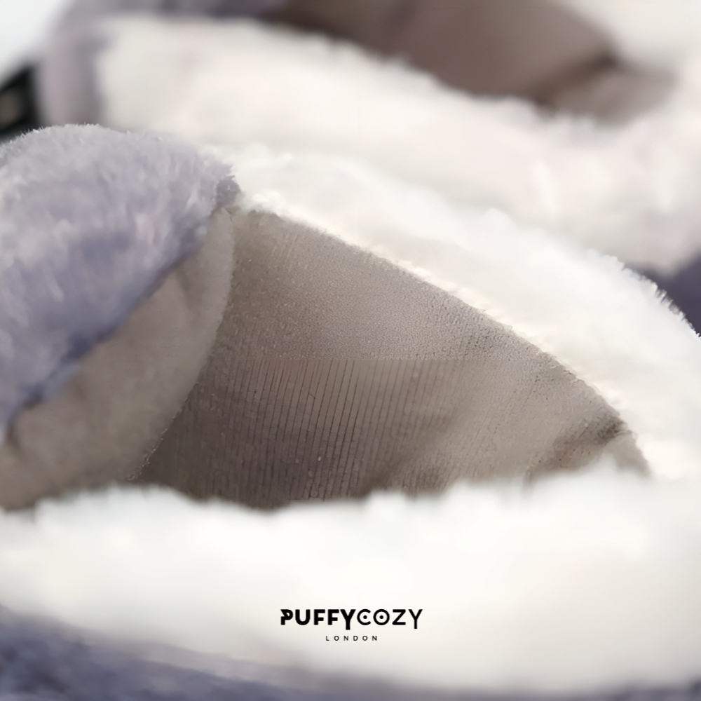 NIKE AIR JR1 DIOR PUFFY™️ SNEAKERS GRİ PELUŞ PANDUF | Puffy Cozy ™️