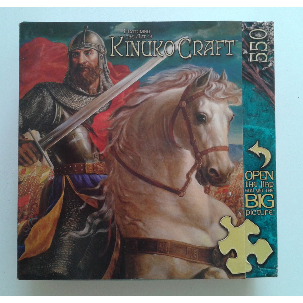 Masterpieces Puzzle ''The Warrior King'' 550 Parça