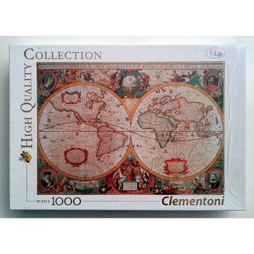 Clementoni ''Old Map'' 1000 Parça 