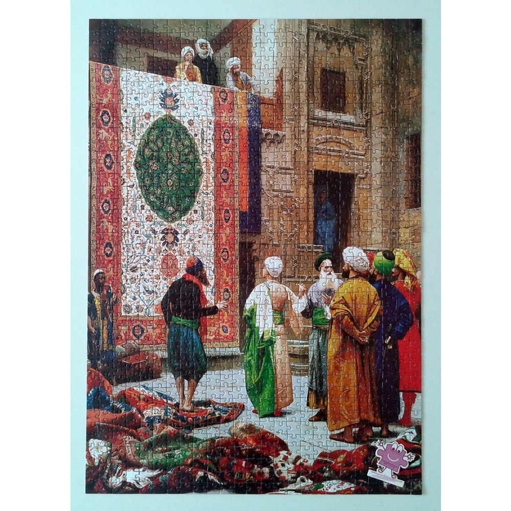 Art Puzzle ''Halı Tüccarı'' 1000 Parça | Puzzle Teacher Shop