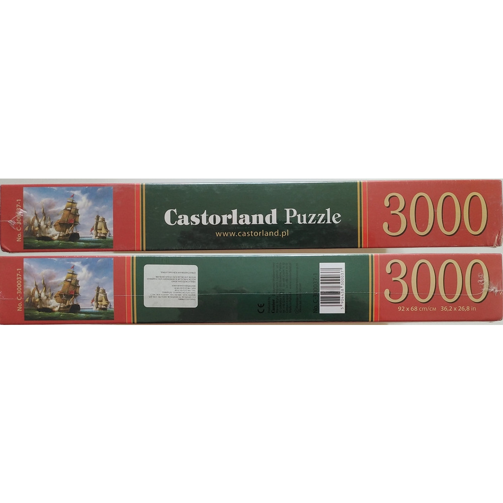Castorland''Combat between La Canonniere and The Tremendous'' 3000 Parça