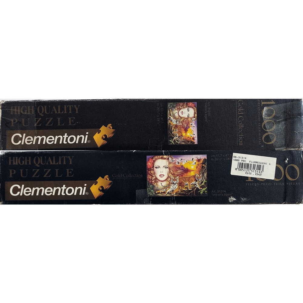 Clementoni ''İndian's Tigers'' 1000 Parça