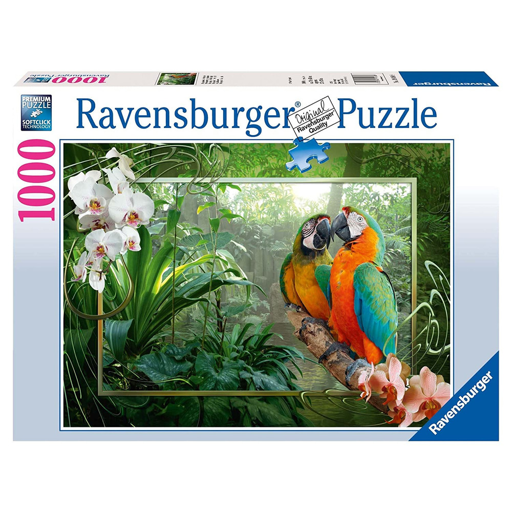 Ravensburger ''Cozy Macaws'' 1000 Parça