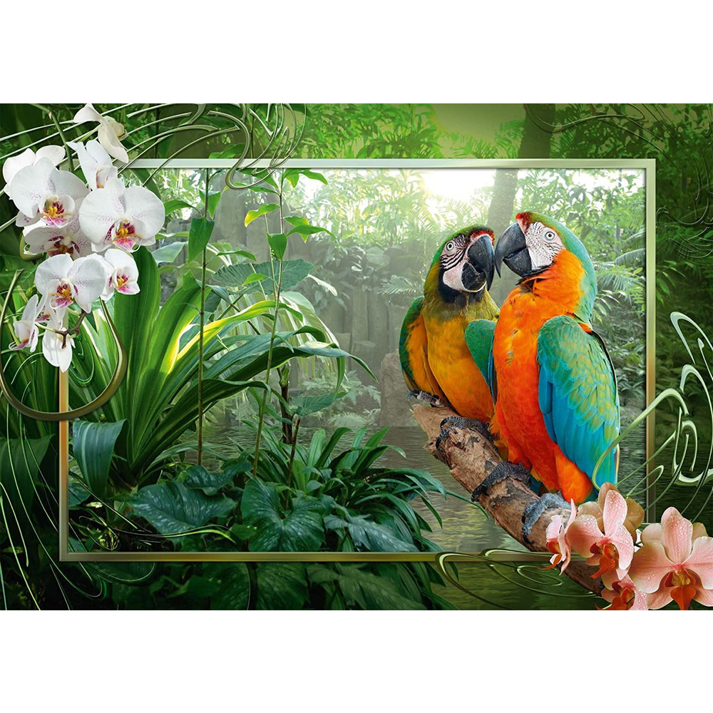Ravensburger ''Cozy Macaws'' 1000 Parça