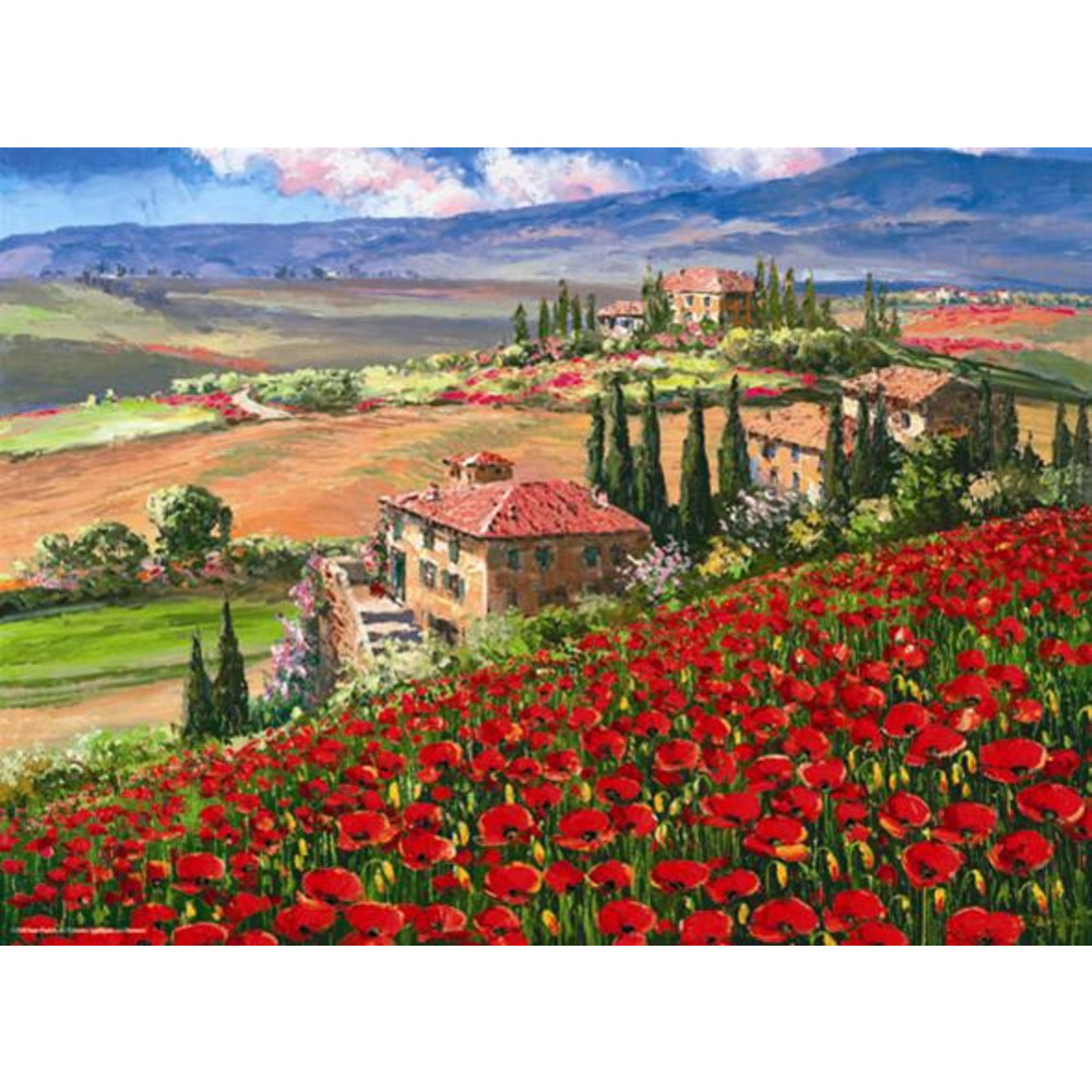 Anatolian 1000 Parça ''Toscanada Gelincikler''