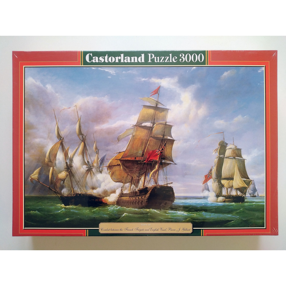 Castorland''Combat between La Canonniere and The Tremendous'' 3000 Parça