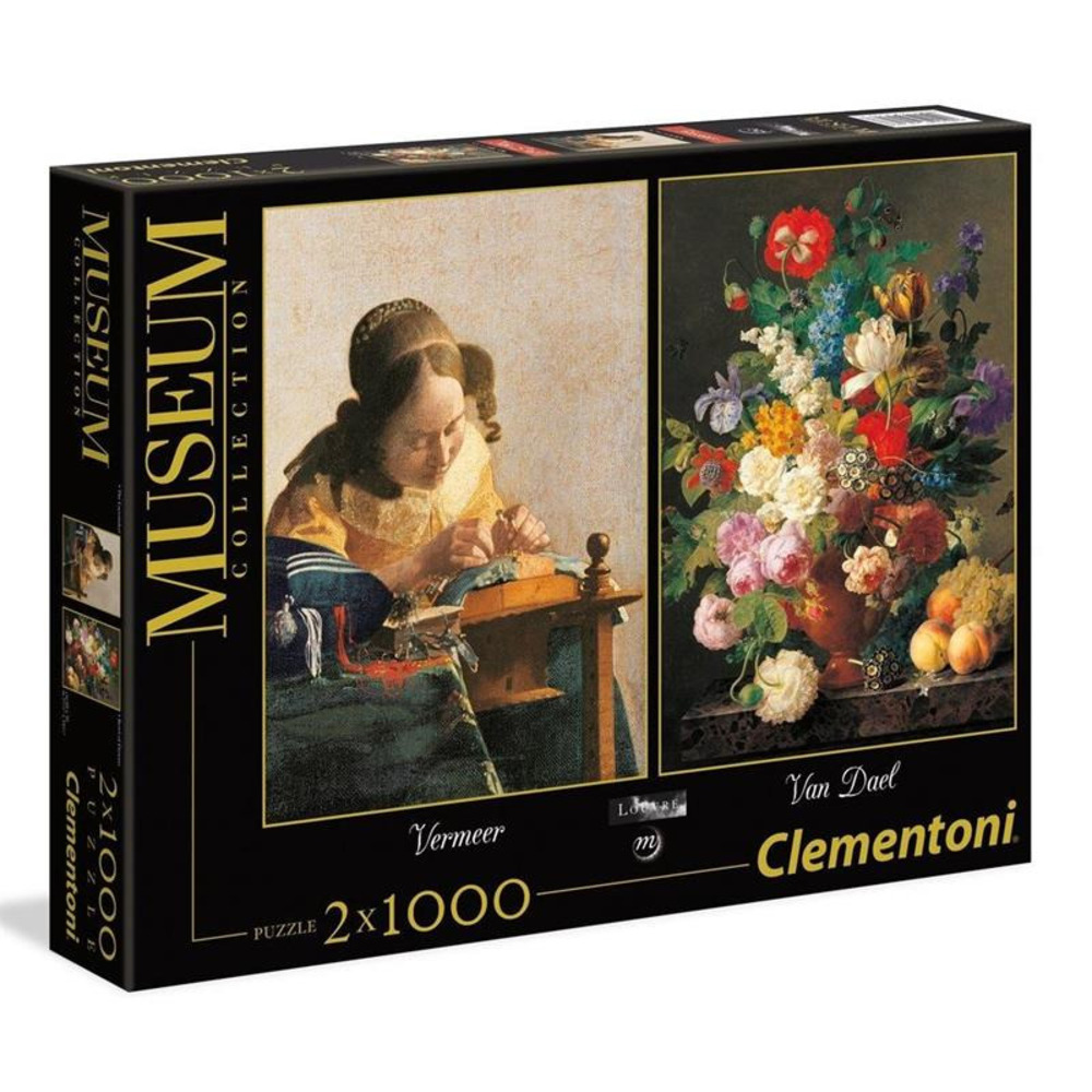 Clementoni '' Museum Collection '' 2x1000 Parça