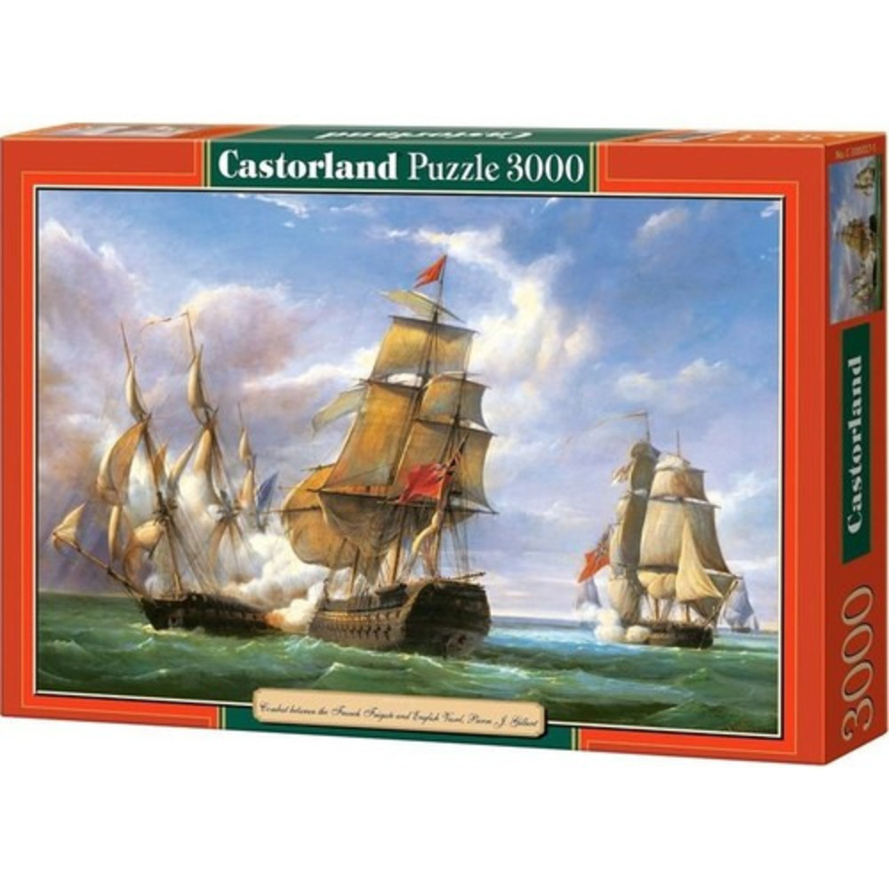 Castorland''Combat between La Canonniere and The Tremendous'' 3000 Parça